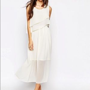 Darccy Frill Layered Maxi Dress